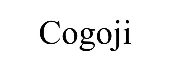 Trademark Logo COGOJI