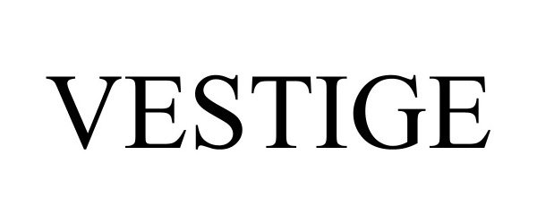 Trademark Logo VESTIGE