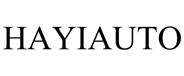 Trademark Logo HAYIAUTO