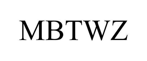 Trademark Logo MBTWZ