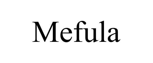 Trademark Logo MEFULA