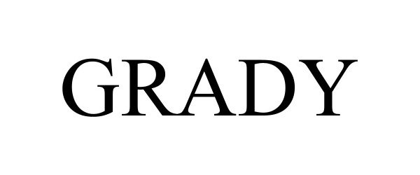 Trademark Logo GRADY