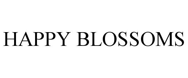  HAPPY BLOSSOMS