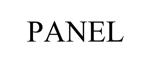 Trademark Logo PANEL