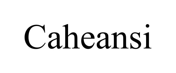 Trademark Logo CAHEANSI