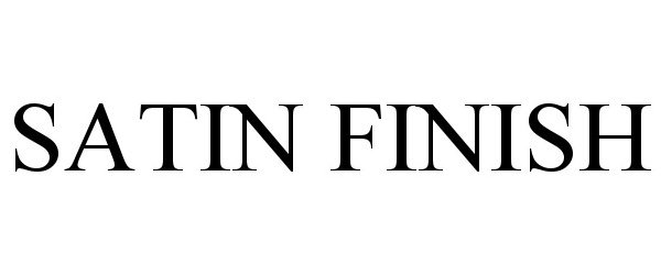 Trademark Logo SATIN FINISH