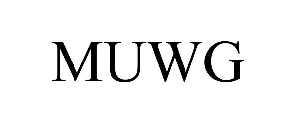 Trademark Logo MUWG