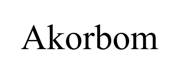  AKORBOM