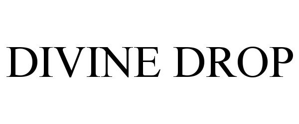 Trademark Logo DIVINE DROP