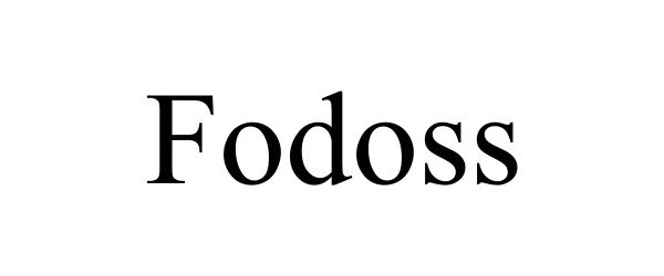 Trademark Logo FODOSS
