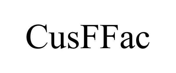  CUSFFAC