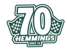 Trademark Logo 70 &amp; HEMMINGS SINCE 54 LOGO &amp; DESIGN