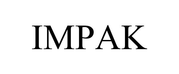 Trademark Logo IMPAK