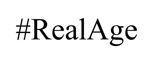  #REALAGE