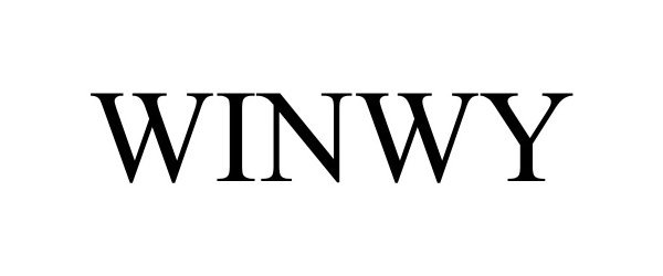 Trademark Logo WINWY