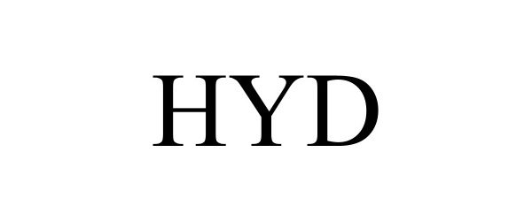 Trademark Logo HYD