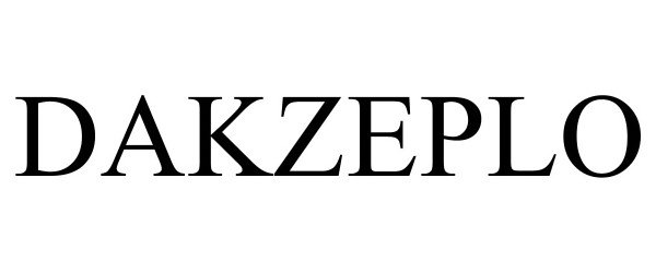 Trademark Logo DAKZEPLO