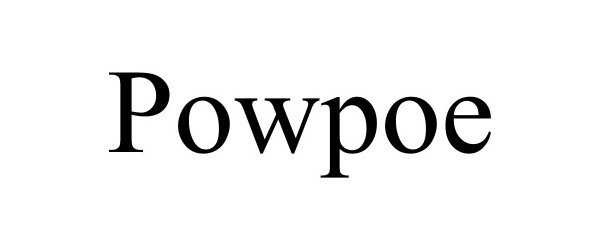  POWPOE
