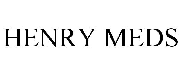 Trademark Logo HENRY MEDS