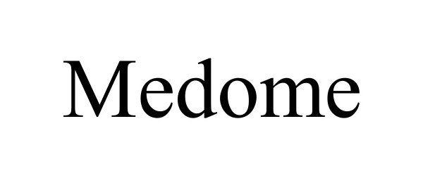 Trademark Logo MEDOME