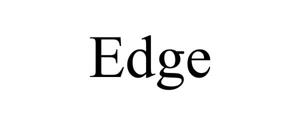Trademark Logo EDGE