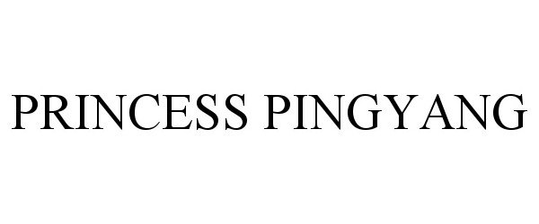  PRINCESS PINGYANG