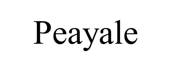 Trademark Logo PEAYALE