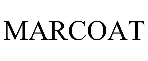 Trademark Logo MARCOAT