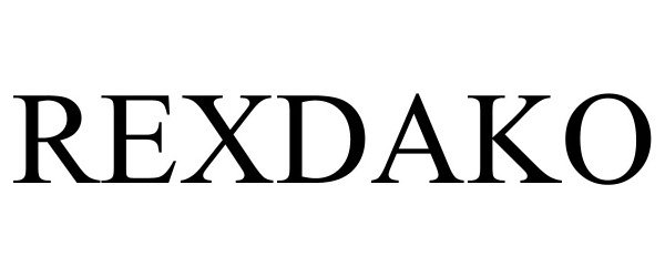 Trademark Logo REXDAKO