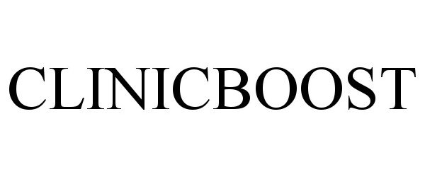 Trademark Logo CLINICBOOST