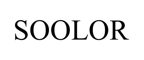  SOOLOR