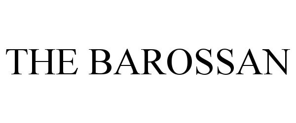 Trademark Logo THE BAROSSAN