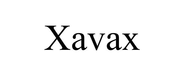 Trademark Logo XAVAX