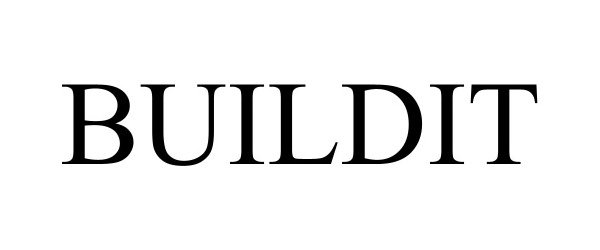 Trademark Logo BUILDIT