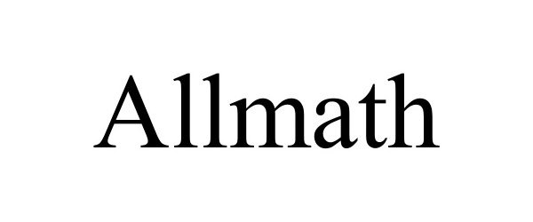 Trademark Logo ALLMATH