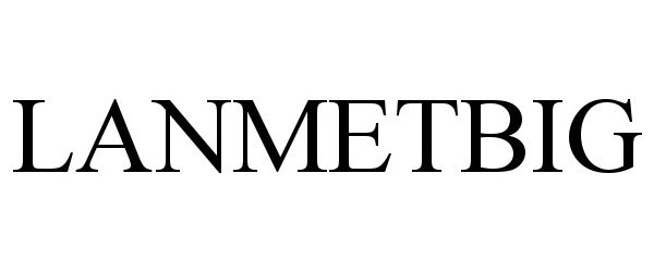 Trademark Logo LANMETBIG