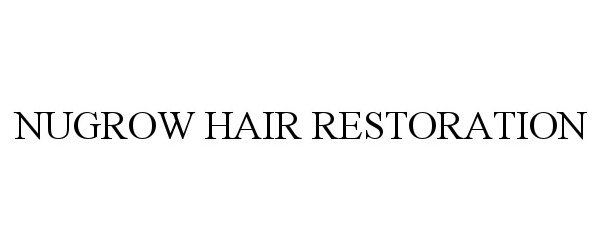  NUGROW HAIR RESTORATION