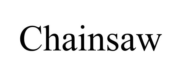 Trademark Logo CHAINSAW