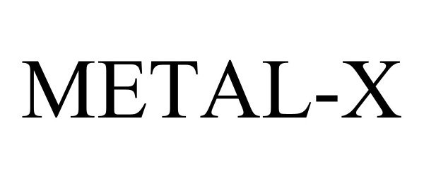 Trademark Logo METAL-X