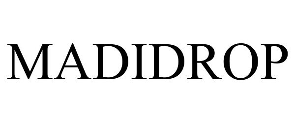 Trademark Logo MADIDROP