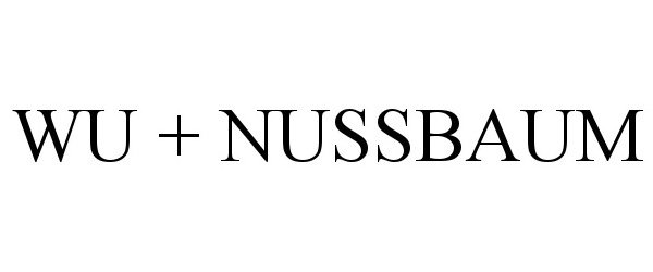  WU + NUSSBAUM