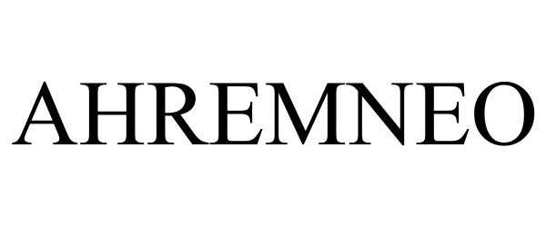 Trademark Logo AHREMNEO