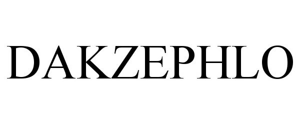 Trademark Logo DAKZEPHLO