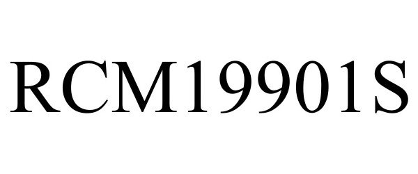 Trademark Logo RCM19901S