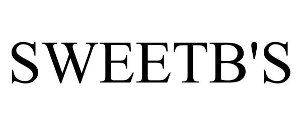 Trademark Logo SWEETB'S