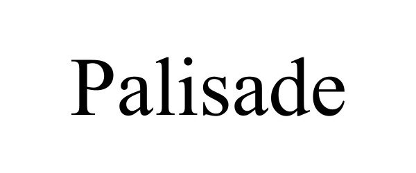 Trademark Logo PALISADE