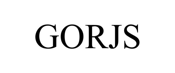 Trademark Logo GORJS
