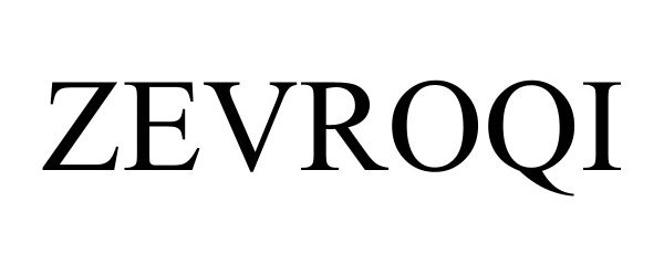 Trademark Logo ZEVROQI