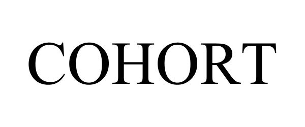 Trademark Logo COHORT