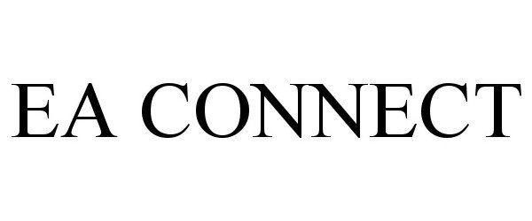 Trademark Logo EA CONNECT